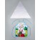 Carnival set "Good bunny" apron and a scarf