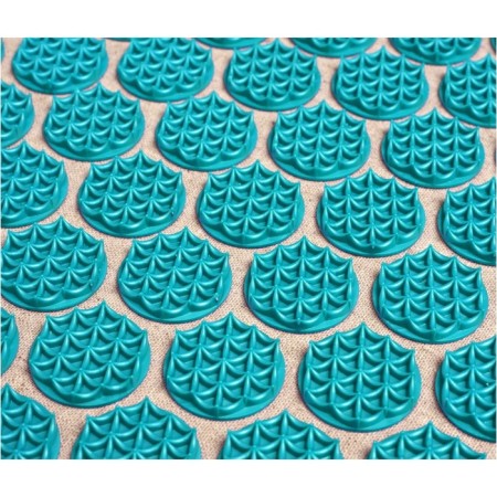 Acupuncture Bradex "Nirvana", beige, turquoise spikes, premium series-4