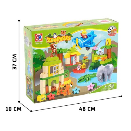 Designer "Zoo", 98 parts-4