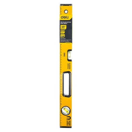 Construction level Deli DL290500 98292, measurement 45 °, aluminum alloy, 500 mm-1