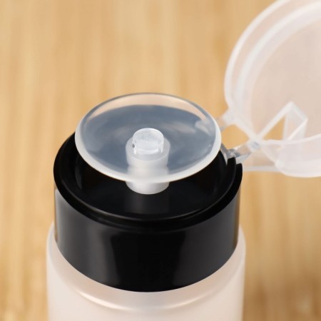 Pump bottle, 75 ml, black/transparent color-4