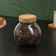 Glass Bank for bulk products with cork cover Bellatenero Babble, 1 L, 12.5 × 14 cm