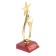 The Cup "For Victory in the Competition", award figure, gold, plastic, 18 x 7 cm.