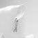 Earrings Metal "Bohemia" breeze, color silver
