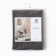 Baby Ethel Linen Collection Graphite 145x185cm, 100%flax 265 g/m2