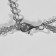 Pendulum pendulum and pentagram, blue color in silver, 52 cm