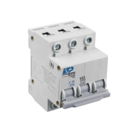 Aircraft switch VA 47-63, 3P 25A (C) 4.5KA ETP-M-1
