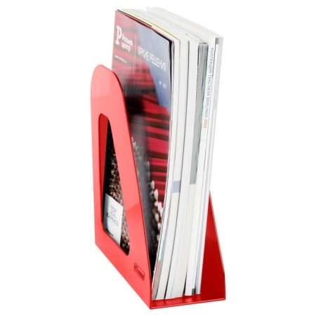 Paper tray Vertical Istanm Favorite, tinted red, 90mm width-4