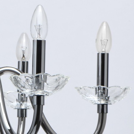 Ella chandelier, size 72x216x72 cm, 360W 6xe14 IP 20-6