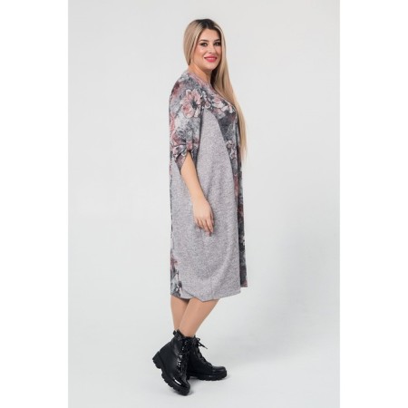 Female dress, size 60, pink color-3