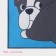 Walker moisture -entering the gender shade "Bulldog", without edging, 39 × 59 cm, blue color