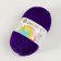 School yarn 100% acrylic 150m/50g (1406-Yark purple)