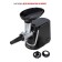 Electric meat grinder ECON ECO-1064MG, 2000W, reverse, 1 speed, 8 nozzles, black color black