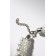 Beads "Pearls" burn, ball No. 6.10, white color, l = 45 cm