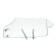 Popona Mosquito with crushed belts, white, 145 cm