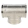The STOUT SFT -0020-000112, 1 1/2 ", internal/internal thread, nickelled brass