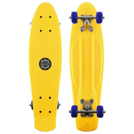 Skateboard Onlitop, 56x15 cm, PVC 50 mm wheels, ABEC 7, aluminum frame, MIX color-7