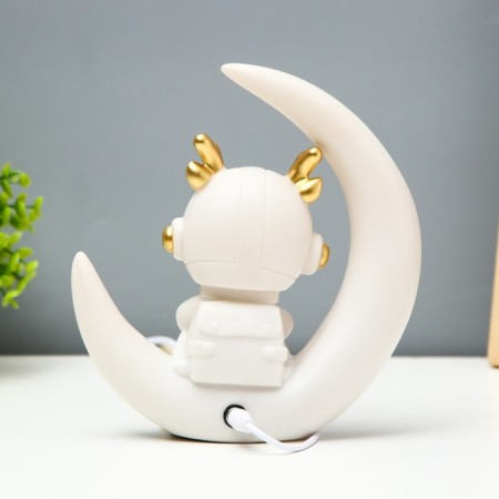 Spinker "Losyash astronaut" Led usb white 18x17x7cm Risalux-11