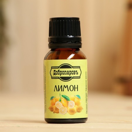 Essential oil "Lemon", a bottle-boiler, 17 ml "Dobroparov"-1