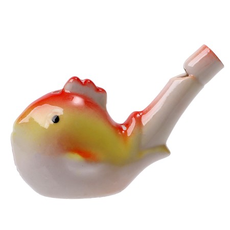 Ceramic “Exotic Fish” whistle, 3.5 × 7 × 5 cm-3