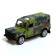 Metal machine with a dinosaur trailer, doors open, mixing color