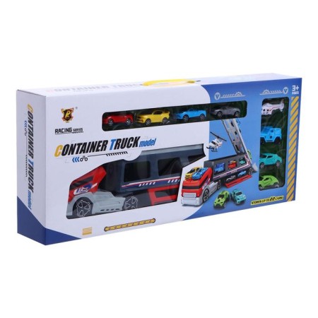 TRAILER truck with 7 machines and helicopter-15