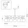 Ceiling chandelier Karisma G9 7x40W