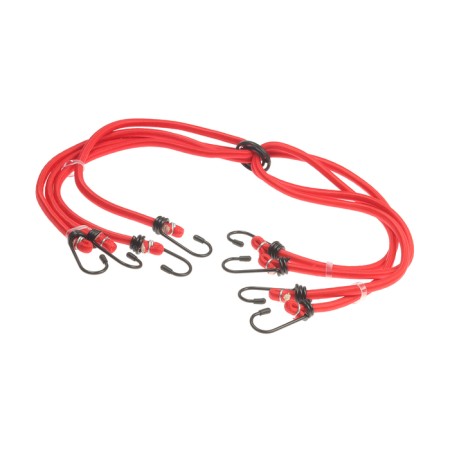 Glass for mounting baggage "Spider" 80 cm, d8 mm, metal hooks, set 4 pcs