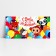 Money envelope "Happy Birthday", balls and animals, 16.5 x 8 cm