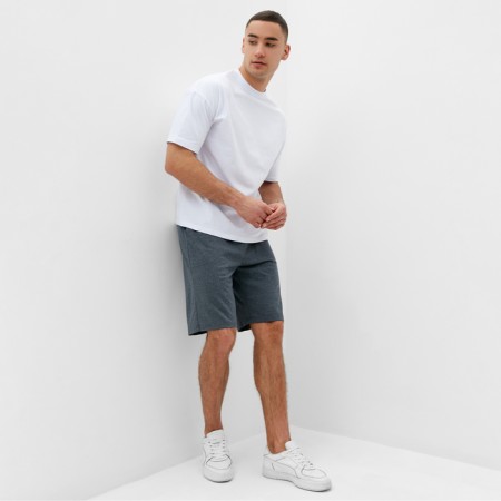 Men's T-shirt from organic cotton Minaku Oversize Fit: White color, rr 54-4