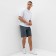 Men's T-shirt from organic cotton Minaku Oversize Fit: White color, rr 54