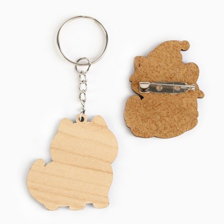 Gift set "Kitty" icon and keychain, 8.3 x 12 cm-4