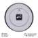 Watch Wall Interior "Classics", round D-30 cm, silent, gray