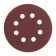 Circle of abrasive grinding under the "Velcro" tundra, perforated, 125 mm, P100, 10 pcs.