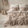 Shifu bedspread, size 220x240 cm, beige color