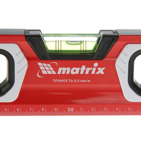 Matrix level, 60 cm, alumin., Milling mill., 3 eyes (1 mirrors.), 2 comp. pens, magnet-2