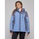 Ski jacket female, size 52, purple color