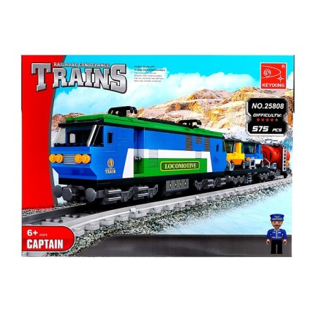 Designer "Cargo electric train", 573 parts-3