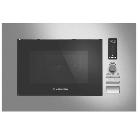 Built -in microwave oven Maunfeld JBMO820GS01, 1080W, 20 l, 6 modes, grill, gray 107713