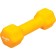 Neoprene dumbbells Bradex SF 0540, yellow, 1 kg