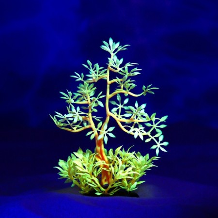 The artificial aquarium, luminous plant, 10 cm, red-3