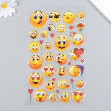 Sticker plastic volumetric 