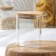 Glass Bank for bulk products "IVF. Triangle ", 650 ml, 10 × 13 cm