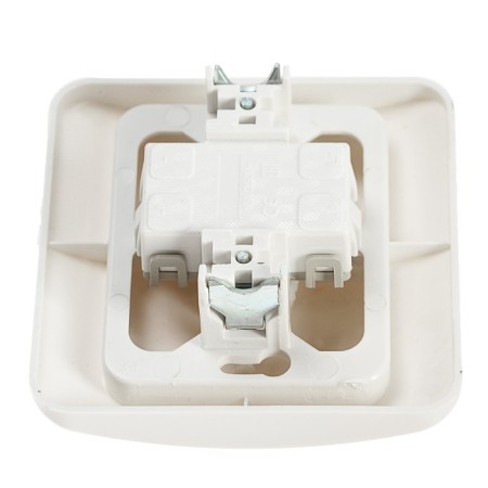 Luazon Lighting "ECB" switch, 10 A, 2 keys, white-2