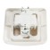 Luazon Lighting "ECB" switch, 10 A, 2 keys, white