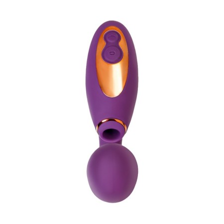 Double stimulation of L’Eroina Megam, silicone, purple color, 27.5 cm-1