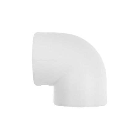 MEERPLAST square, polypropylene, 25 mm, 90 °, white-1