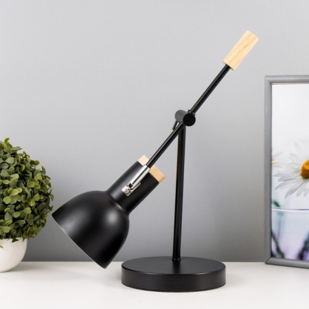 Jado table lamp E27 40W black 15x15x47 cm-4