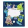Notebook of 12 sheets in the Erichkrause "Monsters" cage, covered cardboard, OFSET block, mix