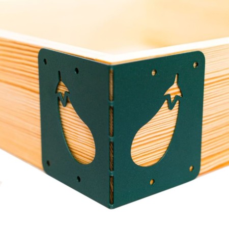 801-018GR Corner corner for eggplant beds 801-018GR 8.8x8.8x10 cm